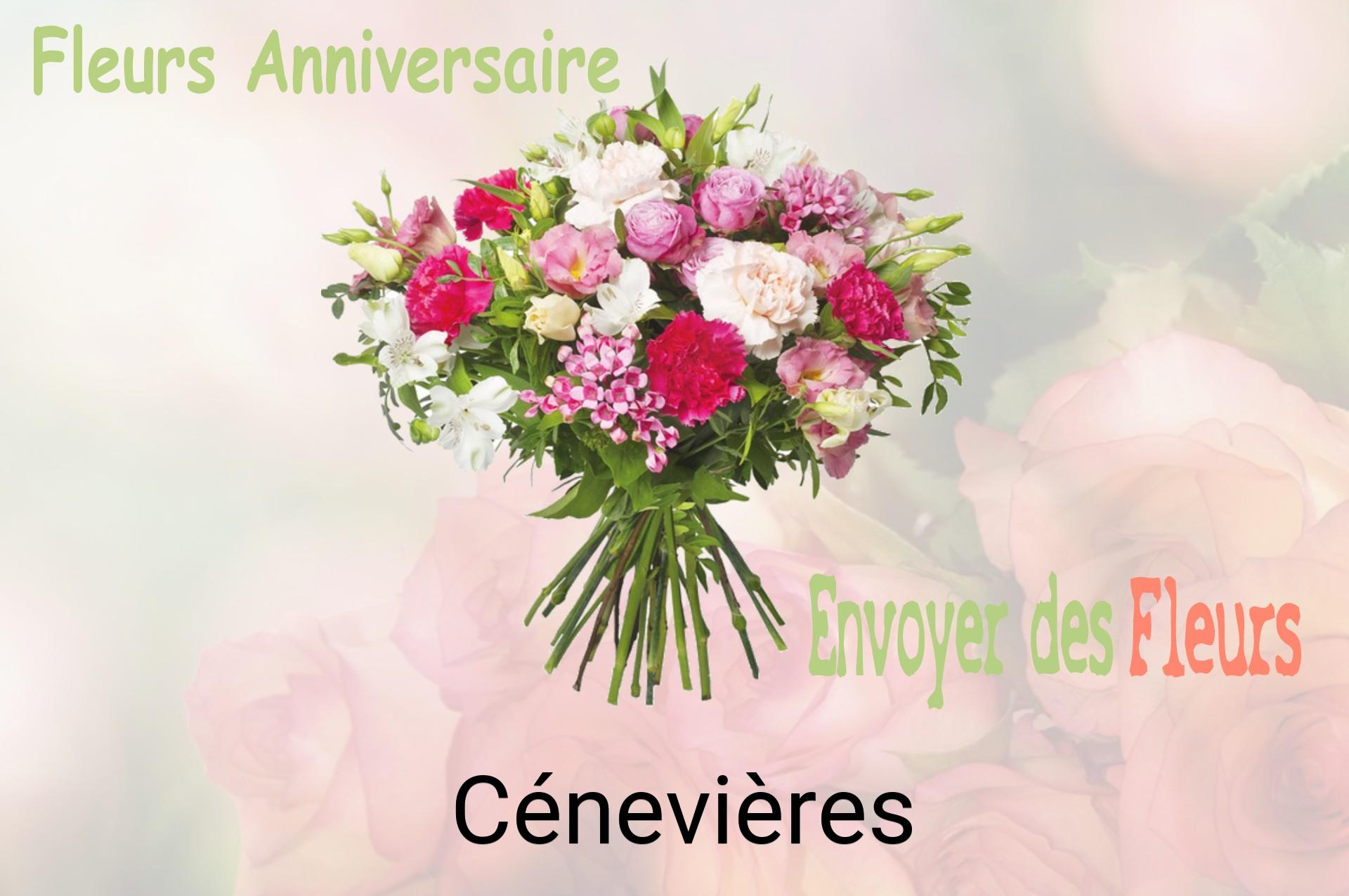 Bouquet de fleurs d’anniversaire livré à Cénevières